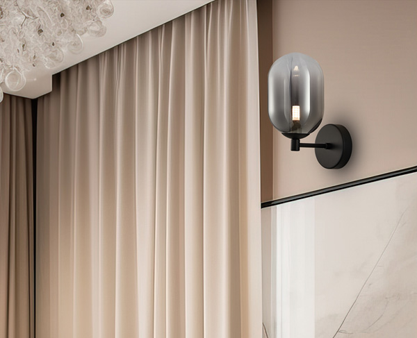 Lampy ścienne Alias Black