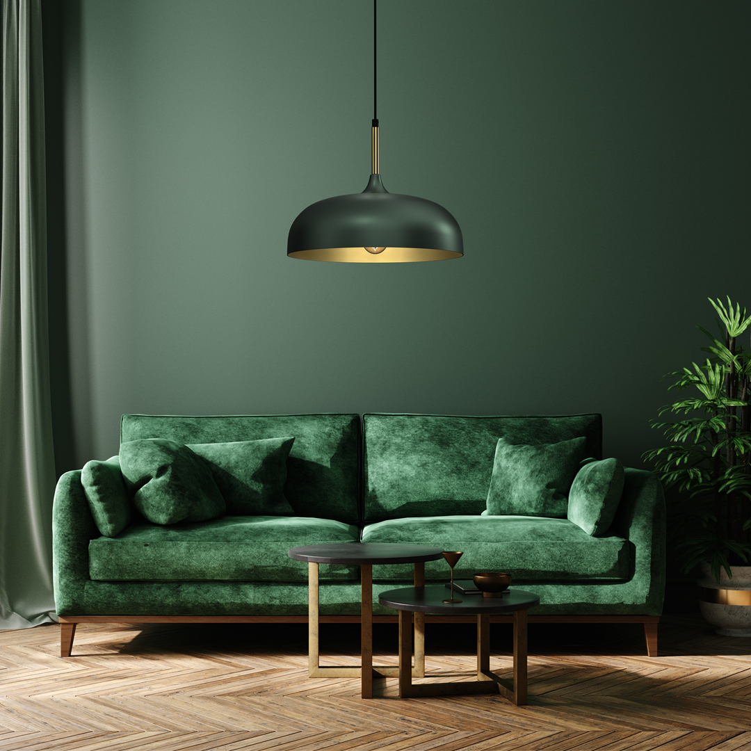 Lampa MiLAGRO Lincoln Green/Gold