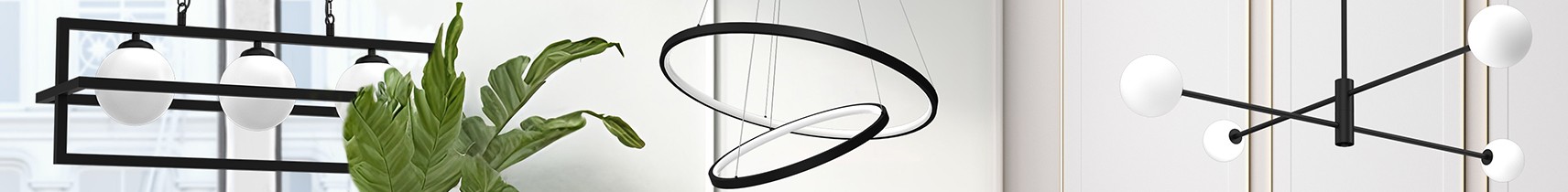 Lampy sufitowe w nowoczesnym salonie