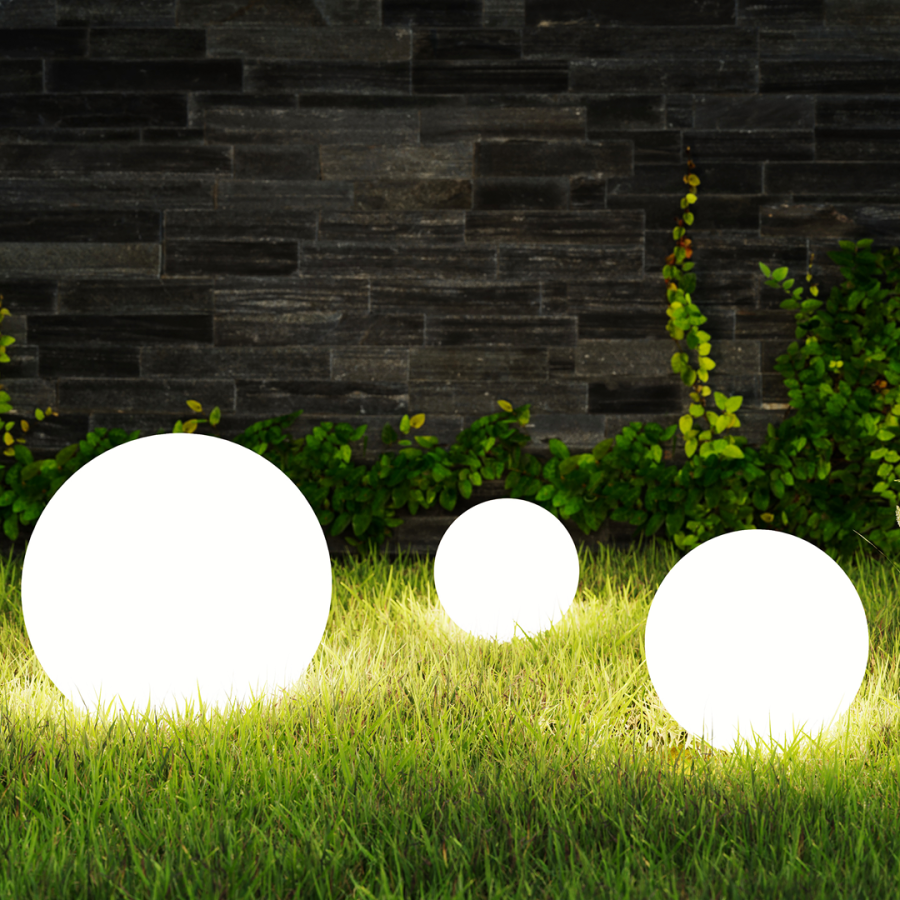 Kule ogrodowe Globo Eko-Light