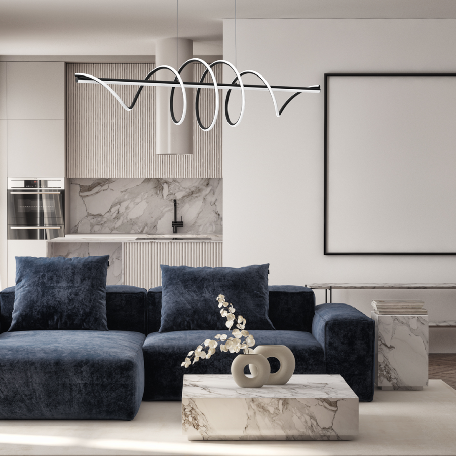 Lampa wisząca MiLAGRO Twist