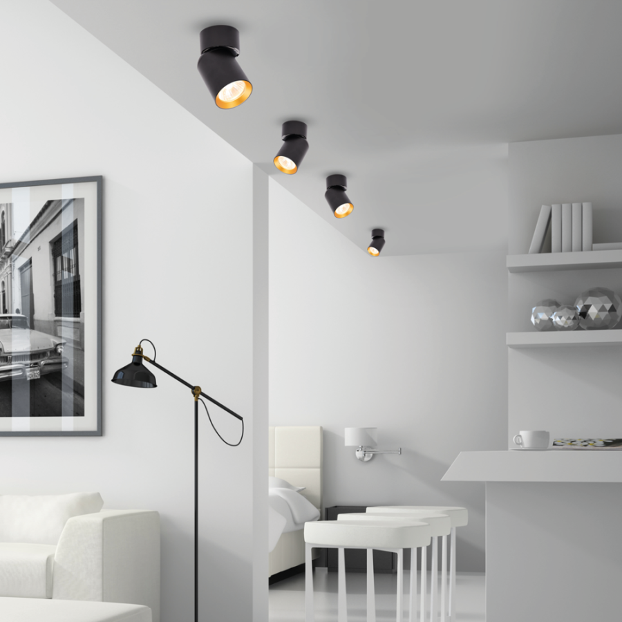 Czarne spoty MiLAGRO Andy