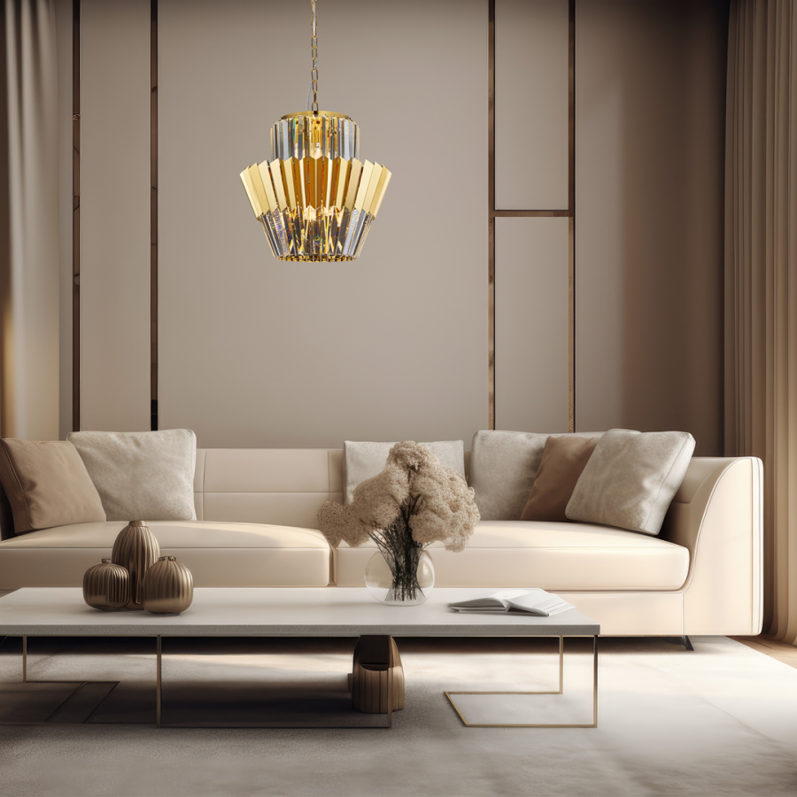 Żyrandol glamour MiLAGRO Donna