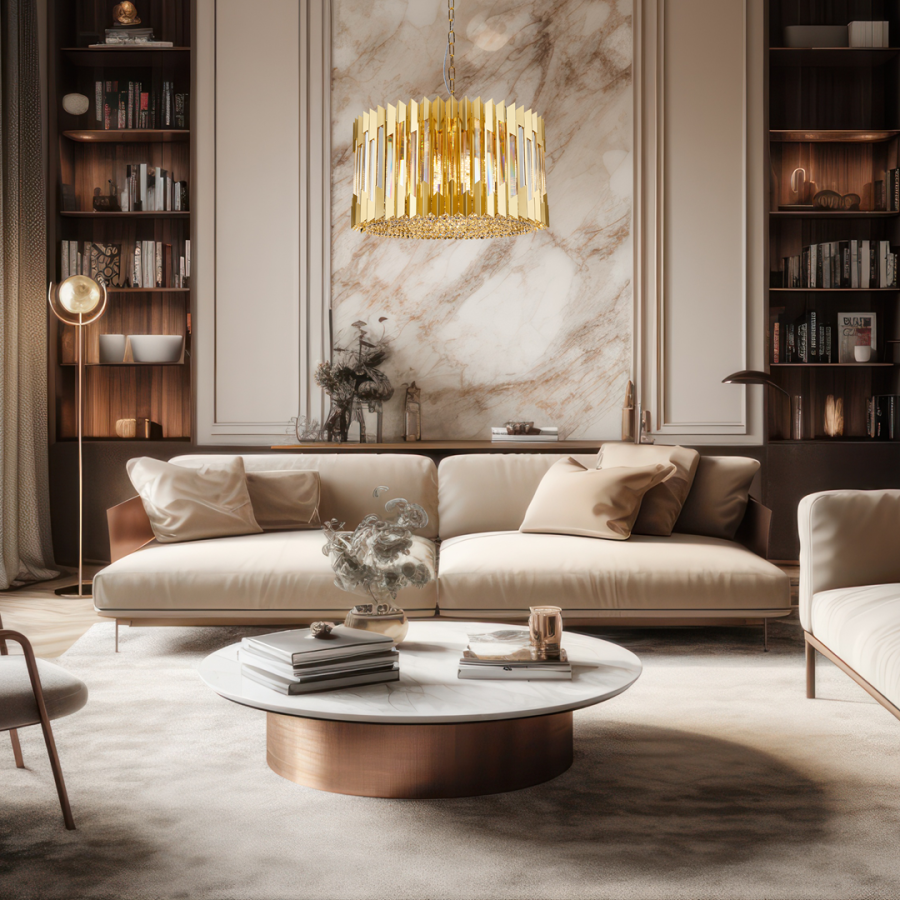 Żyrandol glamour MiLAGRO Ritz